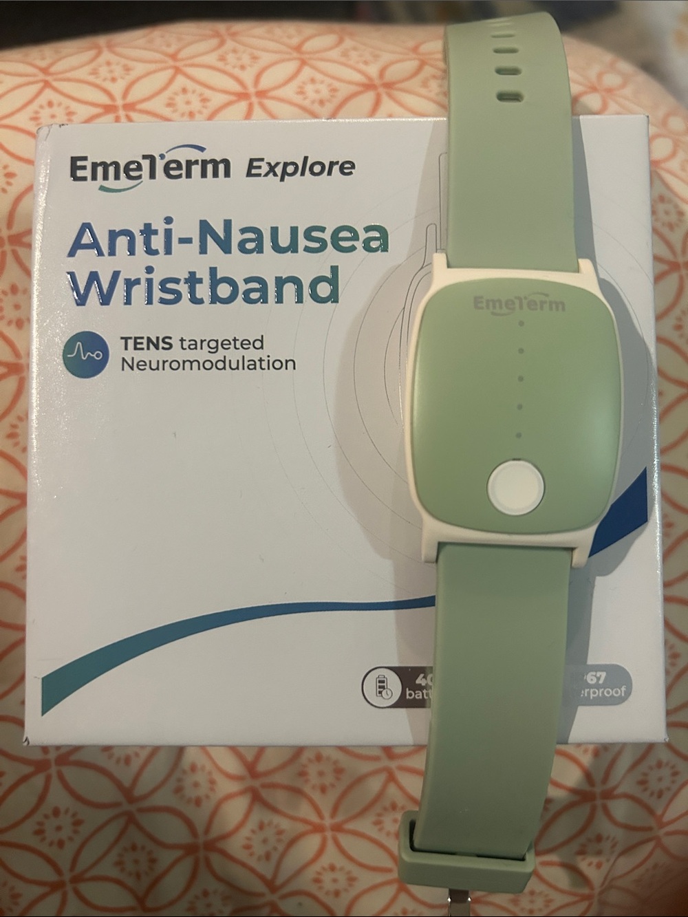 EmeTerm Anti-Nausea Wristband Tens